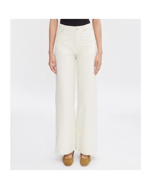 A.P.C. Natural Wide Trousers