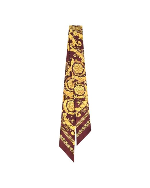 Versace Metallic Silky Scarves