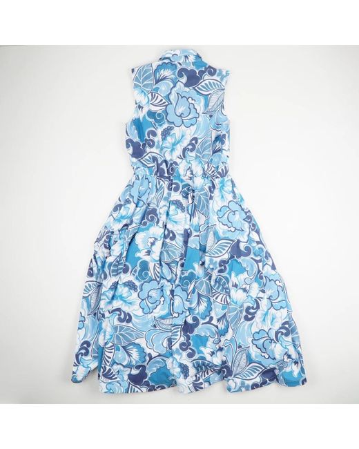 Sara Roka Blue Shirt Dresses