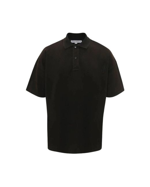 J.W. Anderson Black Polo Shirts for men