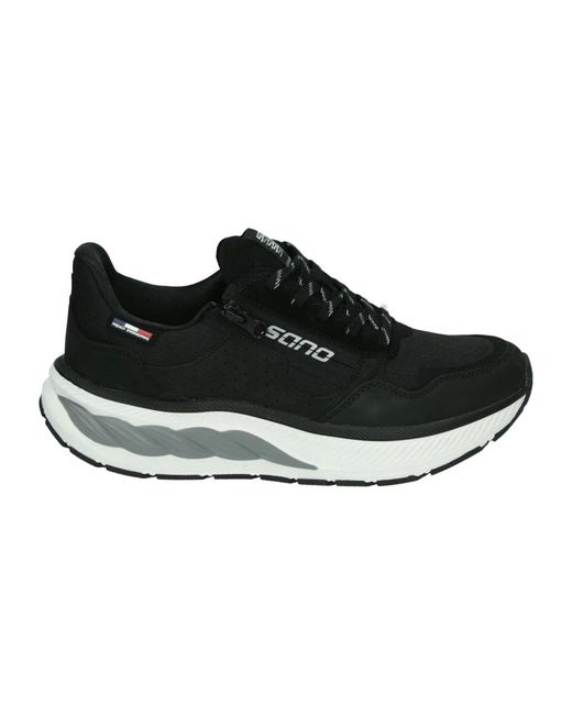 Mephisto Stride Sneaker in Black für Herren
