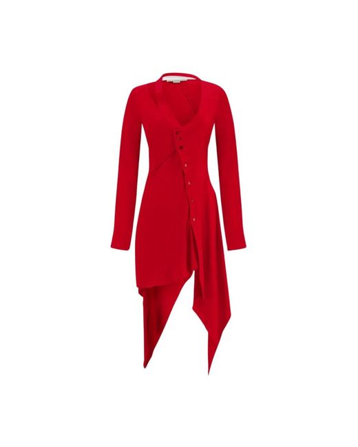 Stella McCartney Red Short Dresses