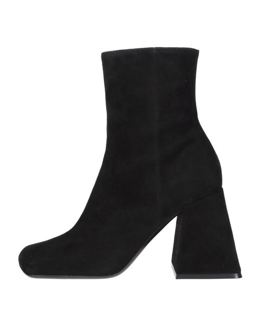 Vic Matié Black Heeled Boots