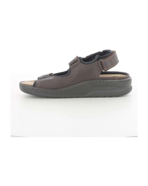 Shoes > sandals > flat sandals Mobils pour homme en coloris Gray
