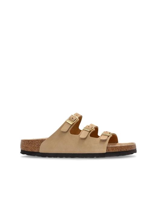 Sliders di Birkenstock in Brown