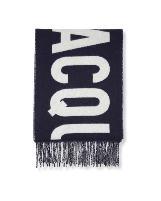 Jacquemus Blue Winter Scarves