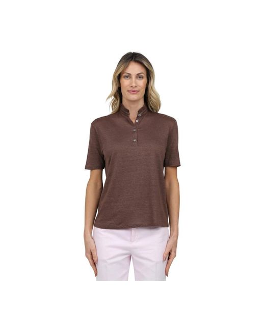 Polo Shirts Gran Sasso en coloris Brown