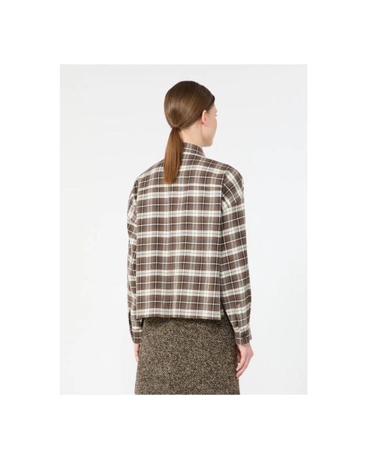 Weekend by Maxmara Brown Shirts