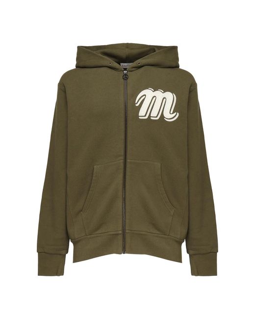 Moncler Green Zip-Throughs for men
