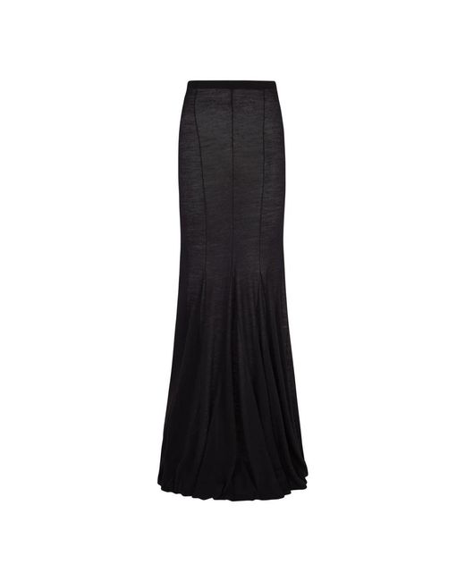 Cortana Black Maxi Skirts