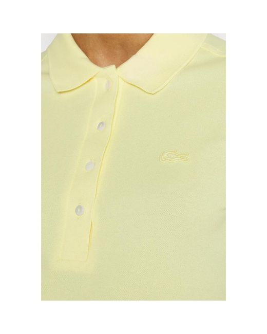 Lacoste Yellow Polo Shirts