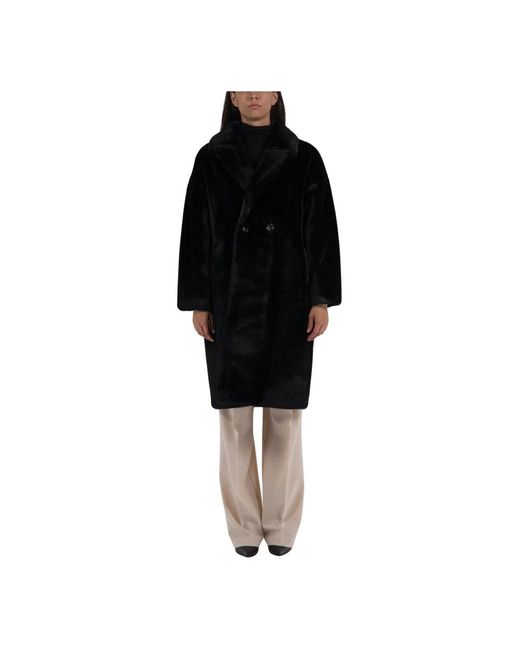 Betta Corradi Black Double-Breasted Coats
