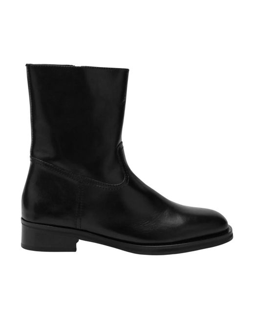 Jude Black Ankle Boots