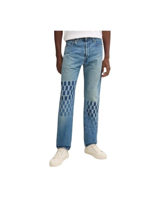 Levi's Rechte Jeans in het Blue voor heren