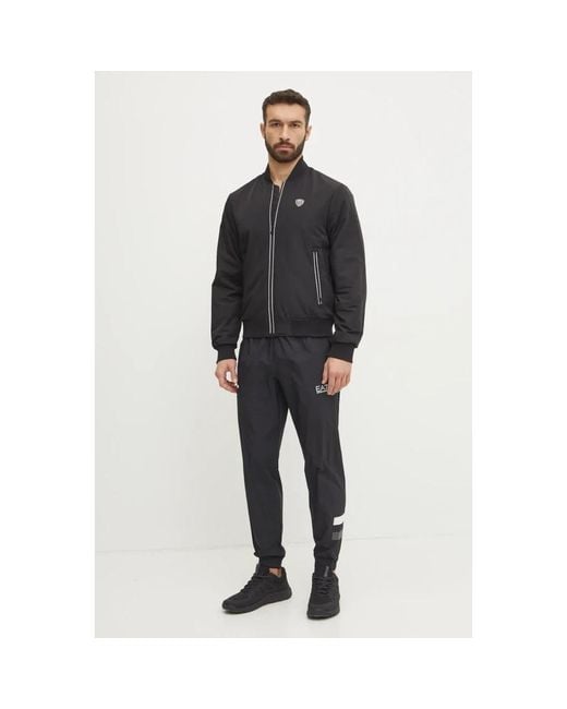 Bomber Jackets EA7 de hombre de color Black