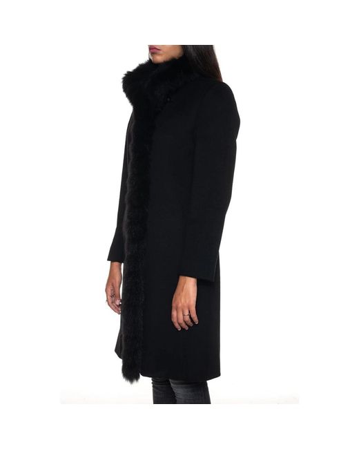 Coats > single-breasted coats Cinzia Rocca en coloris Black