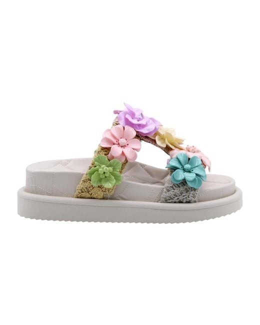 Sliders di Kurt Geiger in Gray