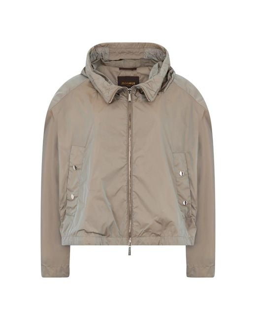 Moorer Gray Bomber Jackets