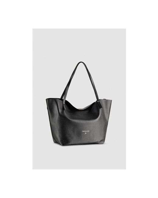Patrizia Pepe Black Shopping Bags