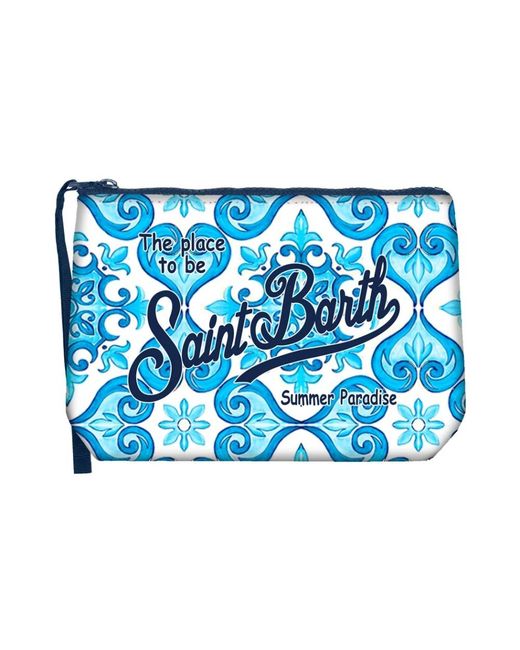 Mc2 Saint Barth Blue Clutches