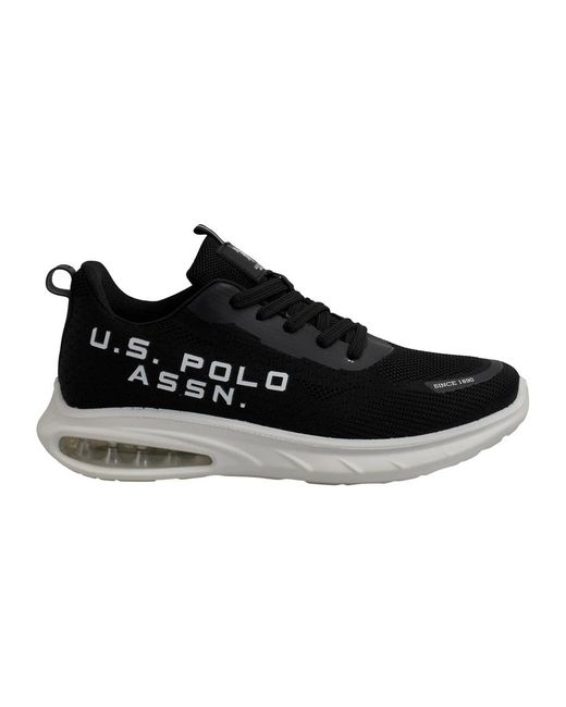 U.S. POLO ASSN. Black Sneakers for men