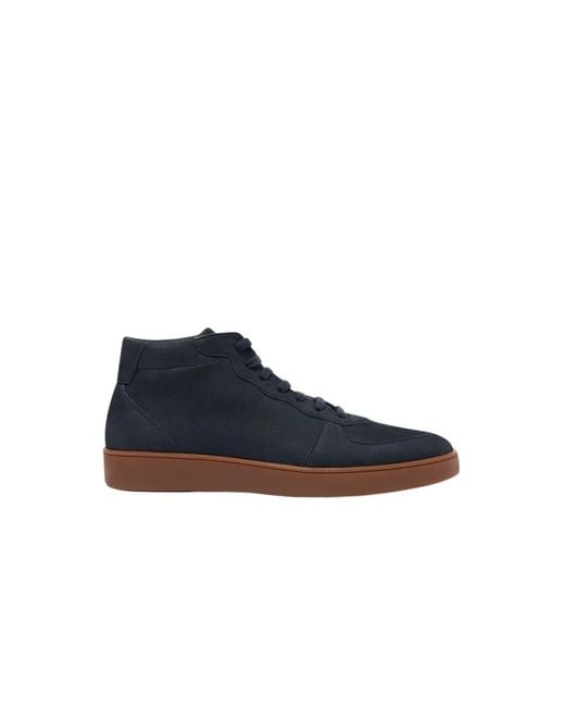 Scarosso Blue Augusto Dark Nubuck for men