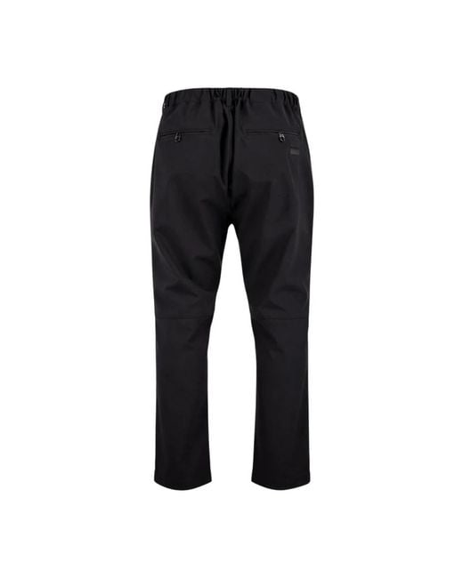 OUTHERE Black Slim-Fit Trousers for men