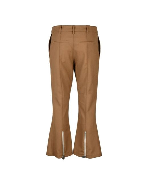 Marni Brown Wide Trousers
