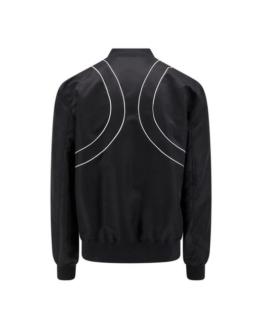 McQueen Bomberjack Met Rits in het Black voor heren