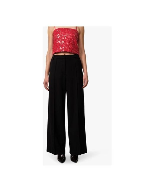 Birgitte Herskind Black Wide Trousers