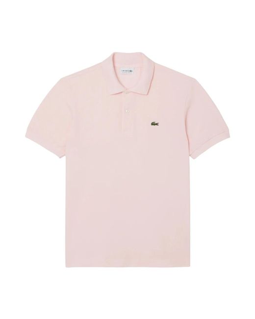 Polo Shirts Lacoste de hombre de color Pink