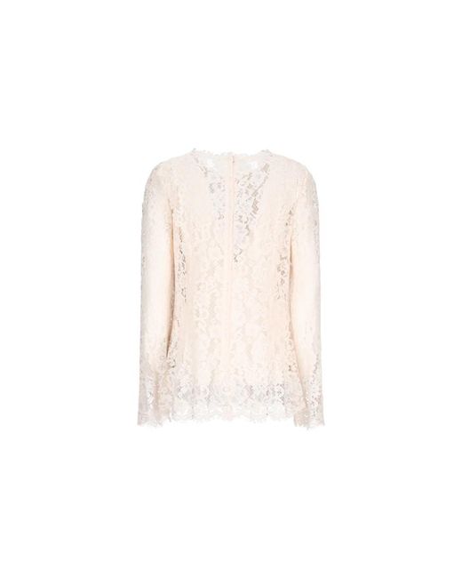 Dolce & Gabbana Natural Long Sleeve Tops