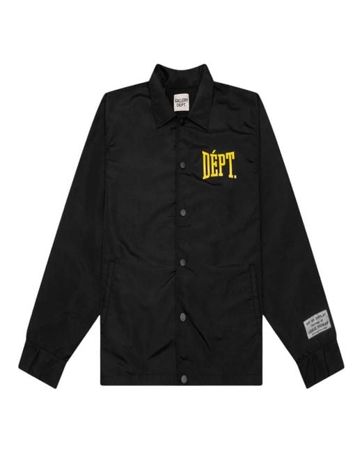 GALLERY DEPT. Black Light Jackets for men