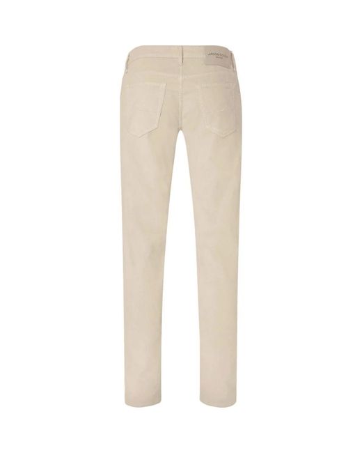 Jacob Cohen Bard Pant in het Natural voor heren