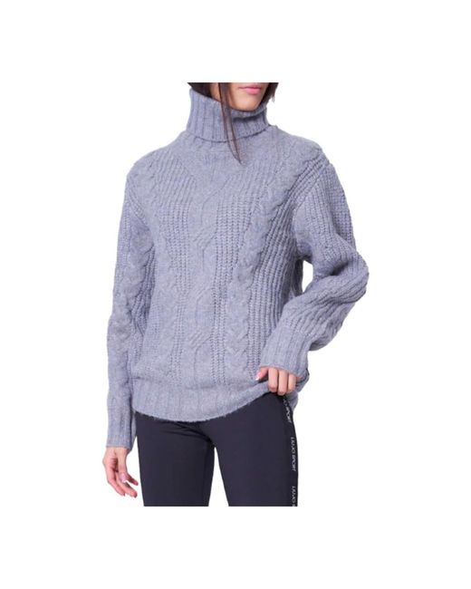 Silvian Heach Purple Turtlenecks