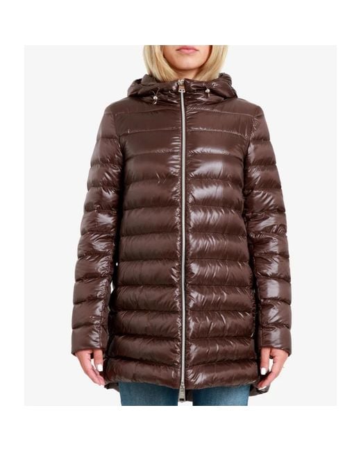 Down Jackets di Herno in Brown