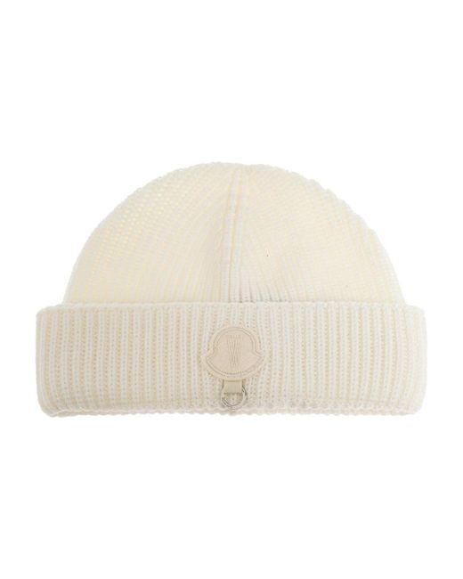 Beanies di Moncler in Natural