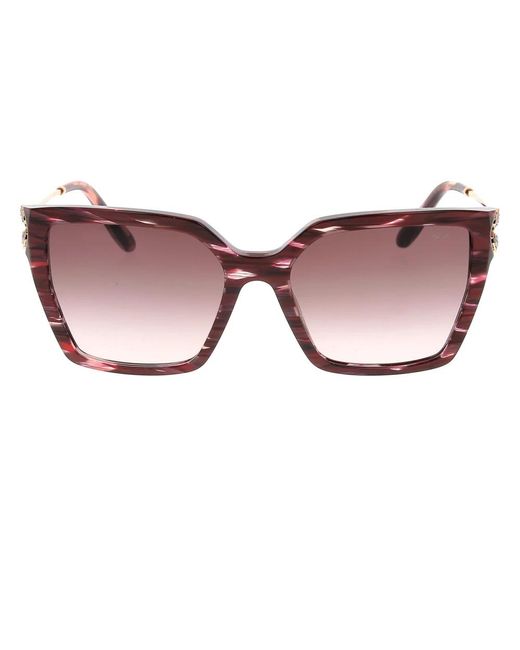 Sunglasses Chopard de color Brown