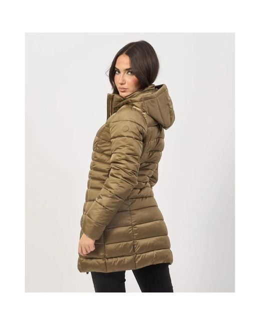 Save The Duck Brown Kapuzenjacke Reese
