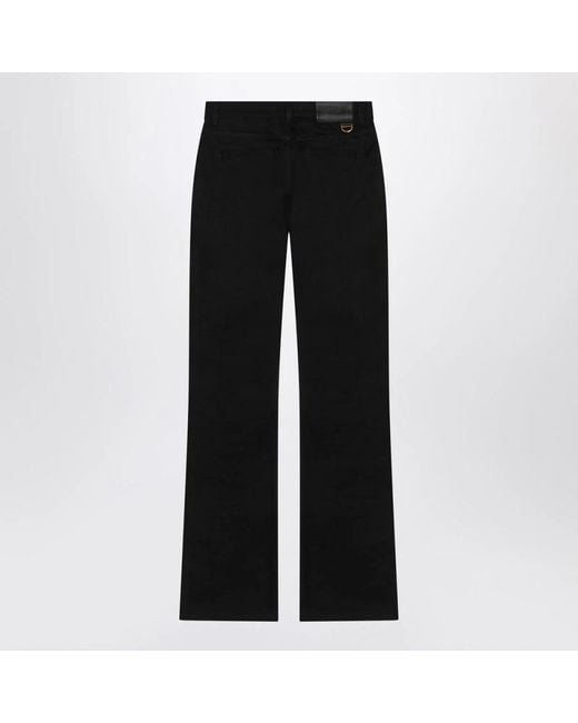 Chloé Black Straight Trousers