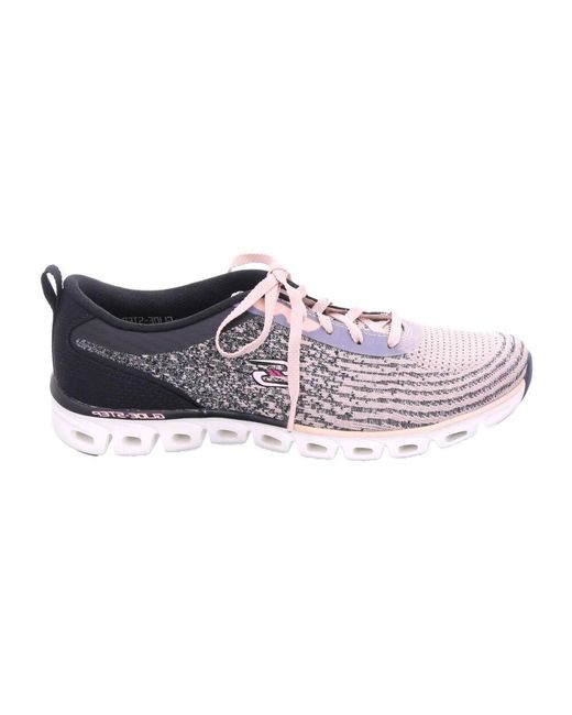 Skechers Multicolor Lässiger Schnürschuh Für Herren