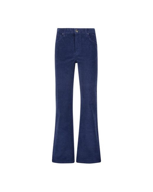Wide Trousers Re-hash en coloris Blue