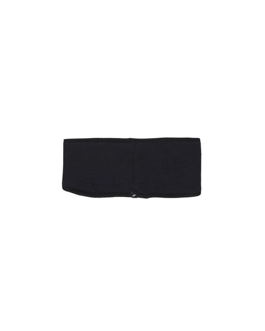 Nike Fitness ,Zwart ,Katoen Fleece Hoofdband Met Oorbedekking in het Black voor heren