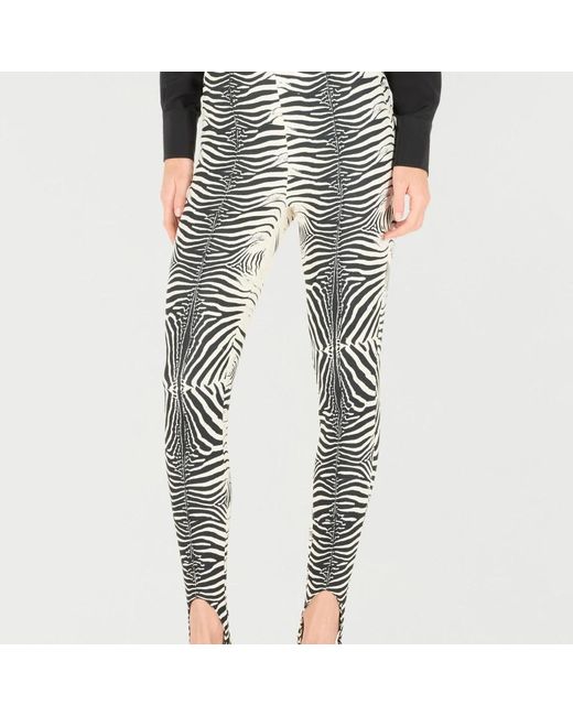 Roberto Cavalli Gray Leggings