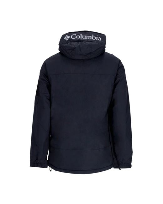 Columbia Blue Pullover Jacket Challenger Pullover for men