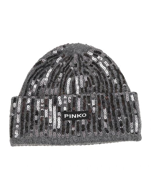 Pinko Gray Bembusa Beanie