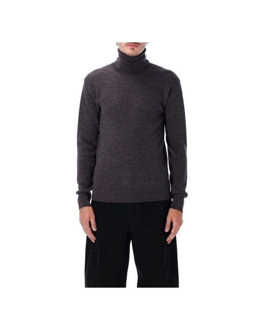 Lemaire Black Turtlenecks for men