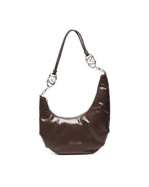 Love Moschino Brown Shoulder Bags