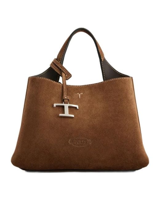 Tod's Brown Shopping Bags