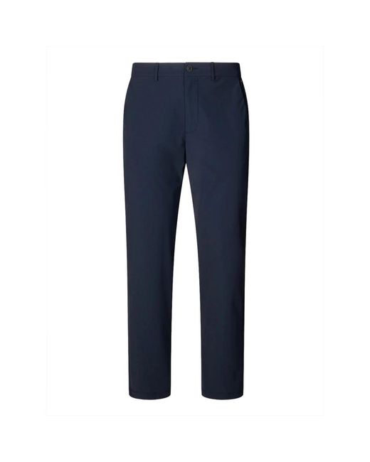 Slim-Fit Trousers di Save The Duck in Blue da Uomo
